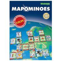 Wildcard Games Mapominoes Europe The Ultimate Geography Game - Complete Game