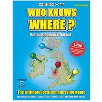 WHO KNOWS WHERE - UK & IRELAND - MAP FAMILY BOARD GAME OF BRITISH ISLES