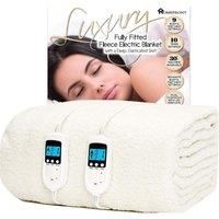 Homefront Electric Blanket Heated Under Fitted Washable All Sizes Dual Control