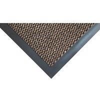 COBA Europe Entrance Mat Black / Brown 0.9 x 0.6m (152VH)