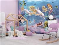 Walltastic Magical Mermaids 6 Panel Wallpaper Mural, FSC Paper, Multi, 8 feet High x 10 feet Wide, 1 Size