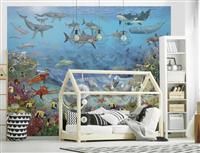New Design Sea Adventure 6 Panel Wallpaper Mural Walltastic