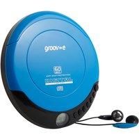 GROOVE Retro GVPS110BE Personal CD Player  Blue