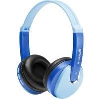 Groove KIDZ WIRELESS GVBT590BE Bluetooth DJ Style Headphones - Blue