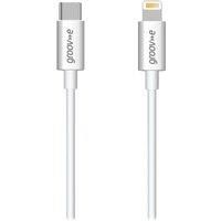 Groov-e MFI Lightning to USB-C Charging Cable 1M - White