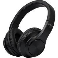 groov e Rhythm Wireless Headphones - Active Noise Cancelling Headphones with 32Hrs of Audio Playback - Bluetooth & 3.5mm Audio Jack - Black