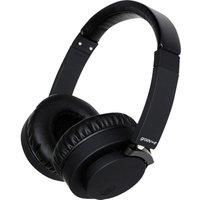 groov e Fusion Wireless Headphones - Active Noise Cancelling Headphones with 32Hrs of Audio Playback - Bluetooth & 3.5mm Audio Jack - Black