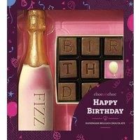Chocolate Birthday And Fizz Gift Box