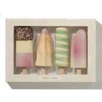 Choc on Choc Novelty Belgian Chocolate Ice Lollies Gifts Set 185g