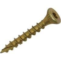 OPTIMAXX Torx Drive Woodscrews - 4.0 x 30mm - Box of 200 - Zinc - Double Reinforced Collar With Countersink - Razor Sharp Saw-Tooth Formation