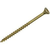 OPTIMAXX Torx Drive Woodscrews - 4.0 x 60mm - Box of 200 - Zinc - Double Reinforced Collar With Countersink - Razor Sharp Saw-Tooth Formation