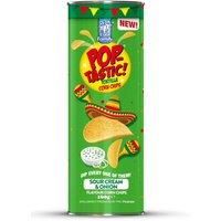 Pop-Tastic! Tortilla Sour Cream & Onion Flavour Corn Chips 160g