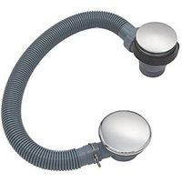 Alliance spring loaded easy clean bath waste chrome