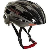 AWESprint Cycle Helmet Carbon/Black/Red 55-58cm UKCA/CE-EN1078:A1:2012 Approved