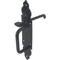 Gothic Suffolk Latch Black (Pack)