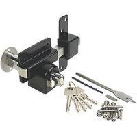 GATEMATE EURO Long Throw Lock Single Locking 2 3/4" (70mm) With Thumb Turn