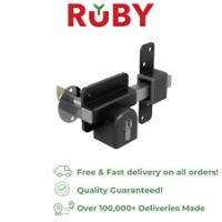 EURO Long Throw Lock for Gates - Double 70mm Keyed Alike