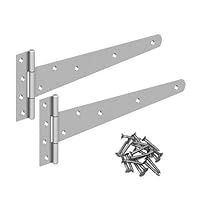 Gatemate Weighty Scotch Tee Hinge - Galvanised - 10" / 254mm