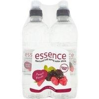 Essence Forest Fruits Flavoured Still Spring Water Drink 4 x 500ml