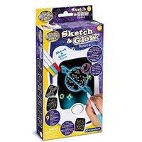 Brainstorm Toys Sketch & Glow - Stem Educational and Interactive Toy (Space)