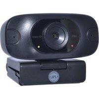 JPL Vision & Voice USB 1080p Mini HD Webcam, ideal for Remote Home Workers, Office Workers, Students, Schools or Universities - Black
