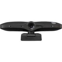 JPL Mini Video Sound Bar Propeller Spitfire, UHD, USB Plug & Play, 4K, A.I Zoom, Integrated Lens Cover, USB-A to USB-C Adapter Included, Ideal for Live Video Broadcasts, Conferences & Teaching - Black