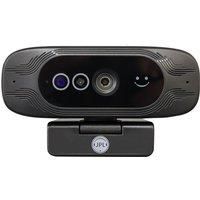 JPL Webcam, Vision Access, Plug & Play, 1080p, HD, Windows Hello Compatible, Built-in Privacy Lens Cover, USB-A to USB-C Adaptor Included (Ideal for use where Office Security is essential) - Black
