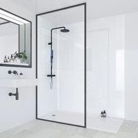 Multipanel Classic Bathroom Wall Panel Blizzard Hydrolock Tongue and Groove 2400 x 598mm - MPG030STDHLTG17