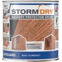 Stormdry Masonry Protection Cream 1L - The Only BBA & EST Certified Brick Water Seal - Proven 25 Year Protection Against Penetrating Damp (1 Litre)