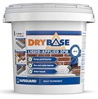 Drybase 5 litres White Liquid Damp Proof Membrane - Liquid DPM Damp Proofing Paint