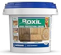 Roxil Wood Protection Cream 3L - Instant Wood Sealer, Waterproofing Clear Treatment, Preserves Outdoor Wood: Fences, Decking, Furniture, Sheds