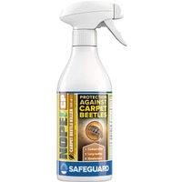 NOPE! CP Carpet Beetle Spray Killer - Fast Acting, Odourless and Stainless Carpet Beetle Treatment for home use (500ml).