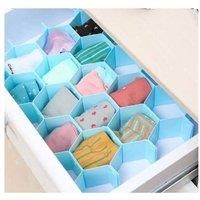 DRAWER ORGANIZER 8 PCS DIVIDER 18 COMPARTMENTS FOR SOCKS UNDERWEAR PORTABLE NEW