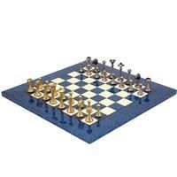Italfama Blue Metropolis Chess Set