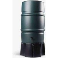 Harcostar 227L Water Butt Includes Stand Diverter Tap & Lid - Collect Rainwater