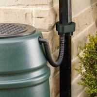 Straight PLC Square/Round Universal Rain Trap Diverter Green (873PV)