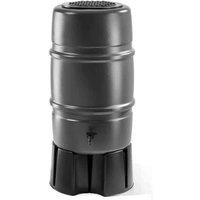 Grey Harcostar 227L Water Butt with Stand and Diverter, 60x99cm