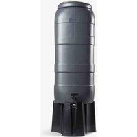 Straight 100L GREY RainSaver Kit (Includes Multi Piece Stand and Diverter)
