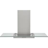 CDA ECN92SS Flat Glass And Stainless Steel 90cm Wide Chimney Cooker Hood