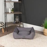 Scruffs Manhattan Box Bed (Small), 50 x 40cm, Dark Grey