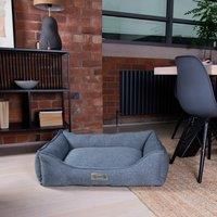 Scruffs Manhattan Box Bed (XLarge), 90 x 70cm, Denim Blue