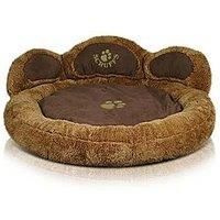 Scruffs Grizzly Bear Large Pet Bed - Brown