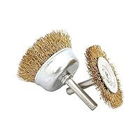 Abracs ABWBENDT22 Spindle Mounted Twist Knot End Wire Brush, 22mm Diameter, Pack of 20