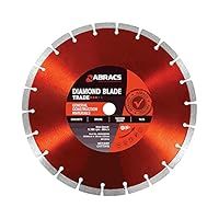 ABRACS ABDD30020M TRADE General Construction Materials Diamond Blade, 300mm x 10mm x 20mm, Pack of 10