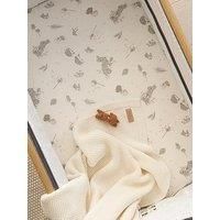 Tutti Bambini Bedside Crib Fitted Sheets 2Pk - Cocoon - Cream/Grey