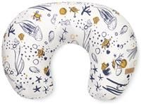 Tutti Bambini Breastfeeding Pillow | Bean-Filled Bamboo Cotton Maternity Pillow, Supportive & Ergonomic Design, Hands-Free Feeding, 55x42cm | Our Planet