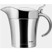 VonShef 500ml Gravy Boat Stainless Steel Body – Double Insulated Jug Ideal for Gravy, Custard & Cream