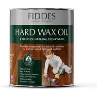 Fiddes Matt Finish Hard Wax Oil 1 Litre, Clear