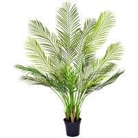 Greenbrokers Artificial Areaca Palm Tree 150Cm/5Ft