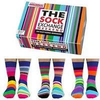 United Oddsocks Men's The Sock Exchange Weekend Gift Set